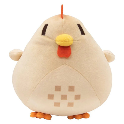 Stardew Valley Snuggles: Soft Chubby Chicken Pillow Plush!