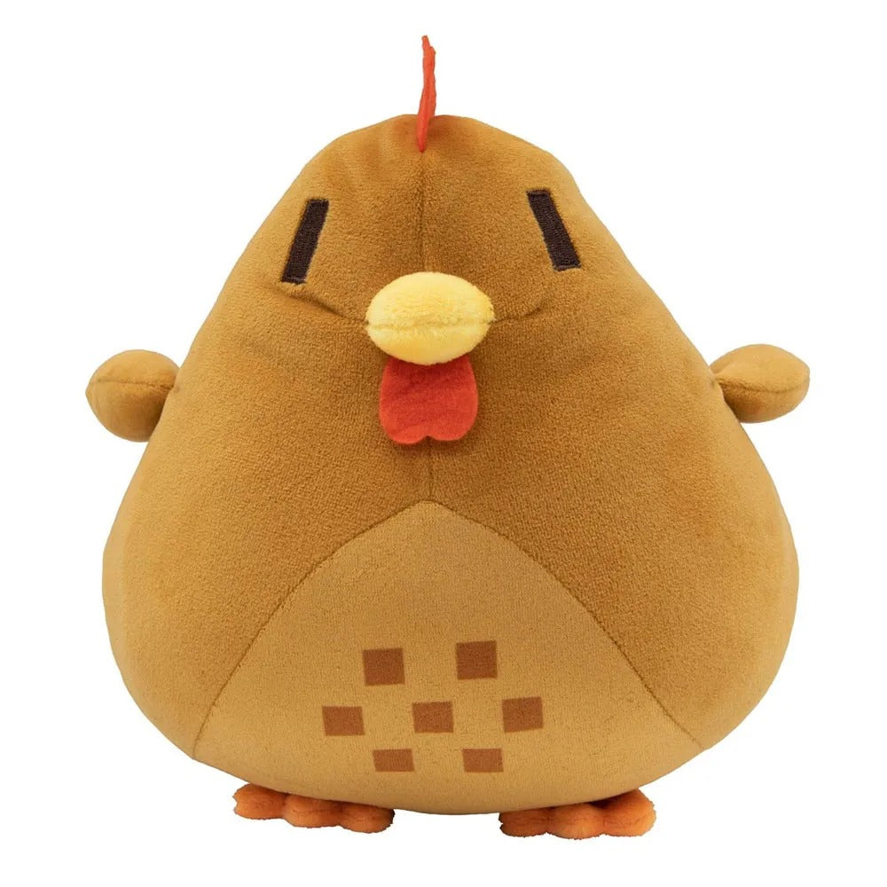 Stardew Valley Snuggles: Soft Chubby Chicken Pillow Plush!